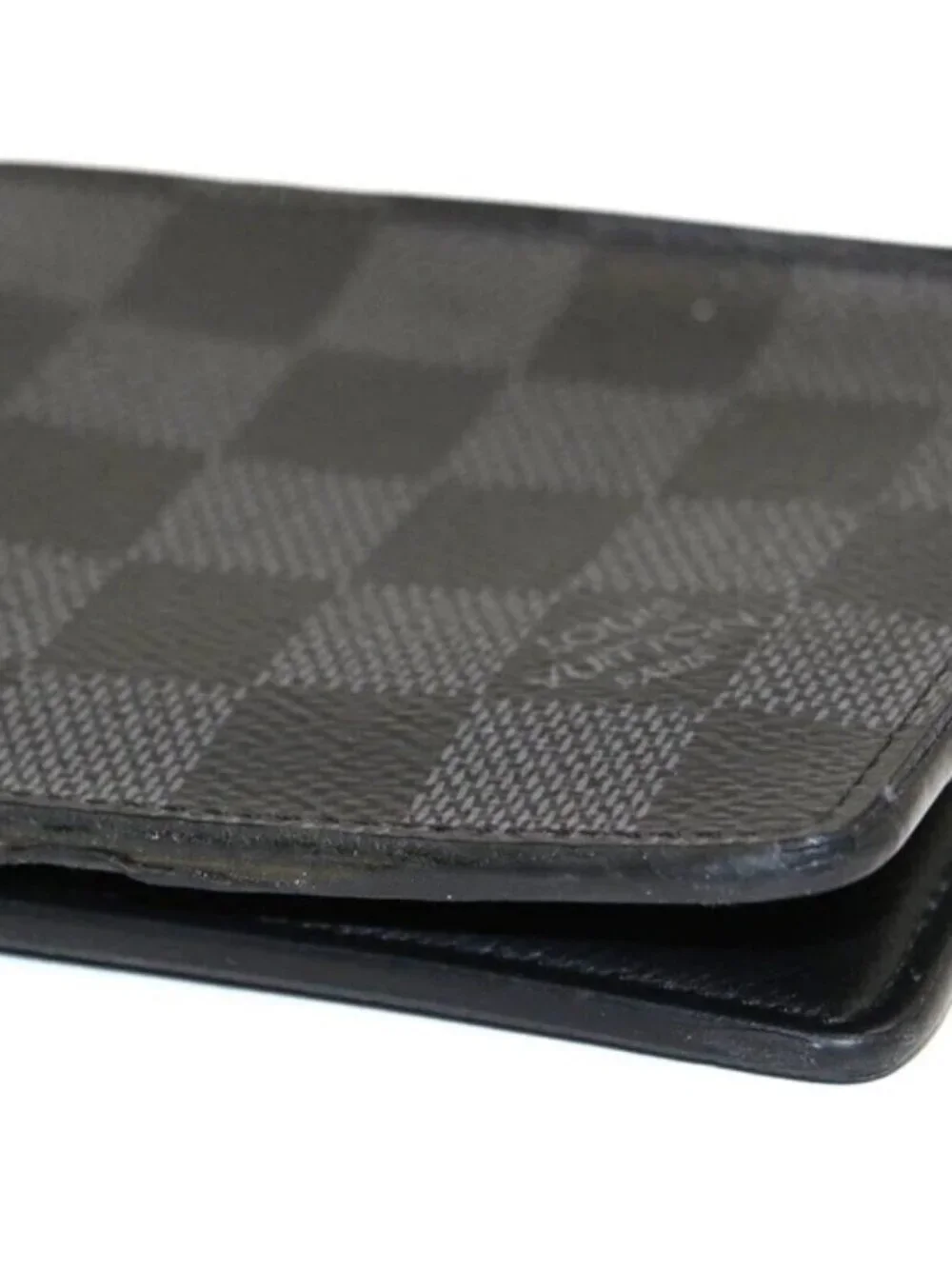 Louis Vuitton Damier Slender Wallet - Black/Gray